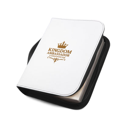 Kingdom Ambassador (Gold Lettering) Inspirational Bible Cover, Gift for Believers, Faith-Based Book Cover