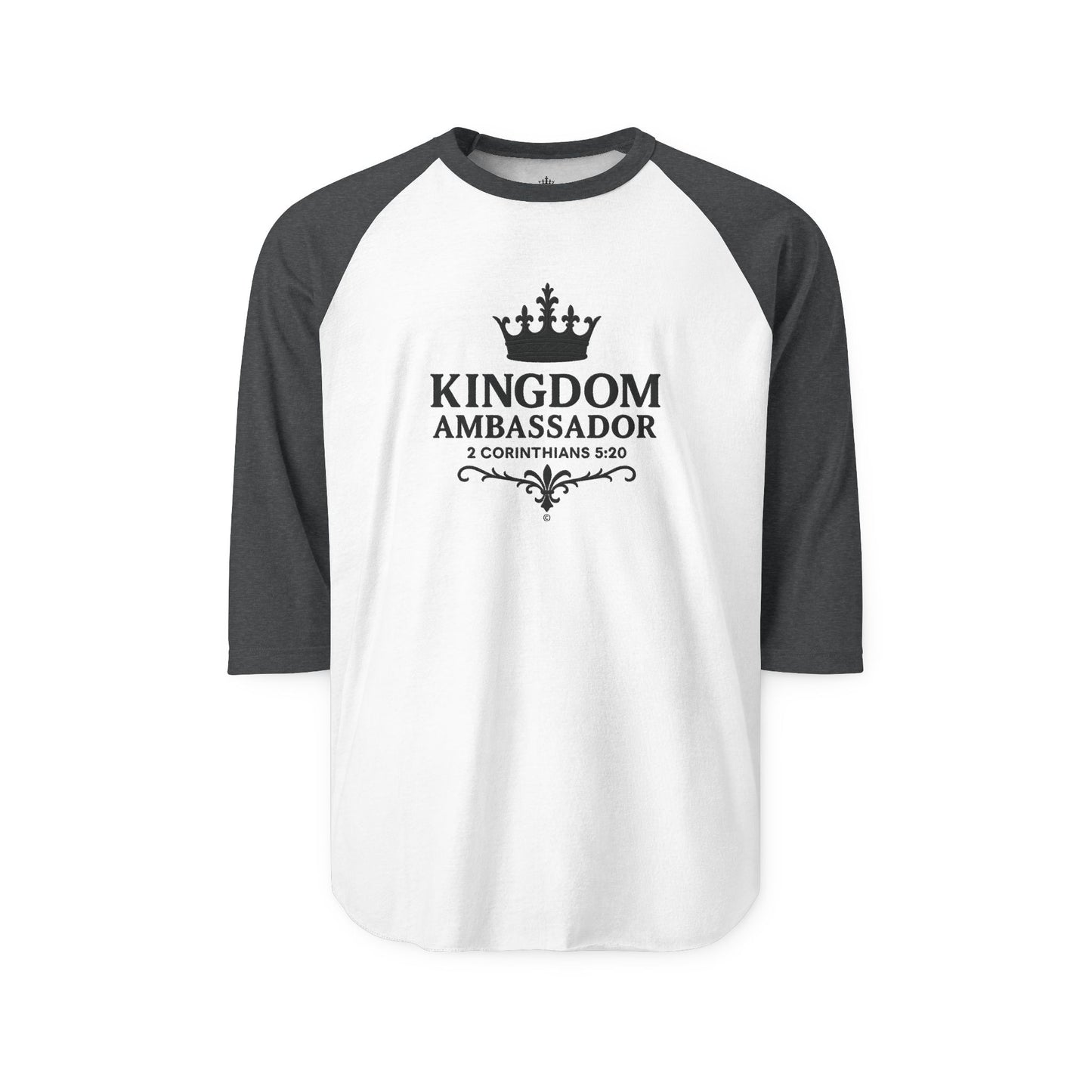 Kingdom Ambassador Raglan Shirt 3/4-Sleeve Baseball Shirt Clothing Apparel
