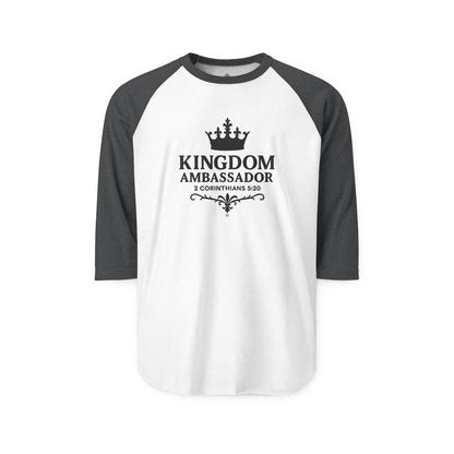 Kingdom Ambassador Raglan Shirt 3/4-Sleeve Baseball Shirt Clothing Apparel