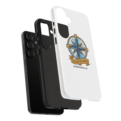 Called to Serve (Full Color), Rugged Phone Case, Inspirational Mobile Cover, Gift for Faith Lovers, Faith-Based Protector
