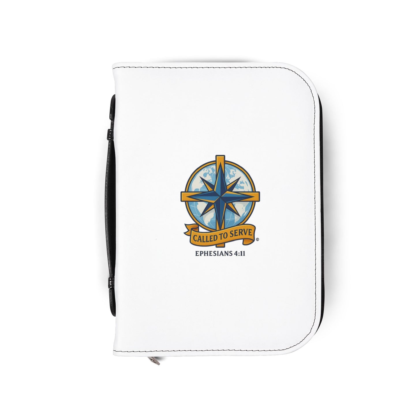 Called to Serve (Full Color) Inspirational Bible Cover, Gift for Believers, Faith-Based Book Cover - Cross Apparel USA