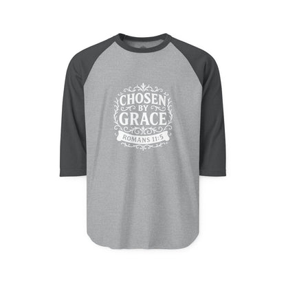 Chosen by Grace Raglan Shirt 3/4-Sleeve Baseball Shirt Clothing Apparel