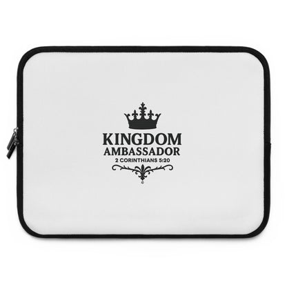 Kingdom Ambassador Laptop Sleeve - Inspirational Tech Accessory, Christian Gift, Stylish Protection for Devices, Faith-Based Protector