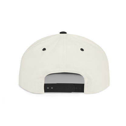 Kingdom Ambassador (White Lettering) Embroidered Flat Bill Snapback Hat, Adjustable Baseball Cap, Inspirational Streetwear, Gift for Believers, Faith-based Accessories