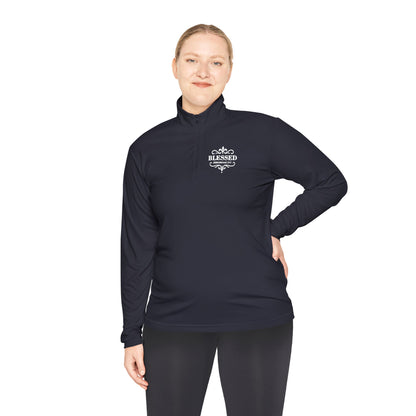 Blessed Stylish Unisex Apparel Clothing Quarter-Zip Pullover Shirt for Everyday Comfort