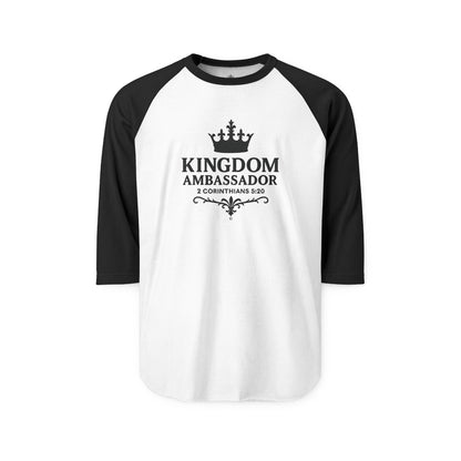 Kingdom Ambassador Raglan Shirt 3/4-Sleeve Baseball Shirt Clothing Apparel