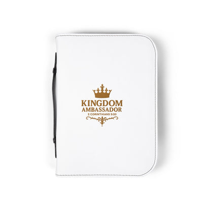 Kingdom Ambassador (Gold Lettering) Inspirational Bible Cover, Gift for Believers, Faith-Based Book Cover
