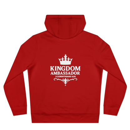 Kingdom Ambassador (Small Design on Front, Large Design on Back) Unisex Apparel Clothing Hoodie Hooded Sweatshirt