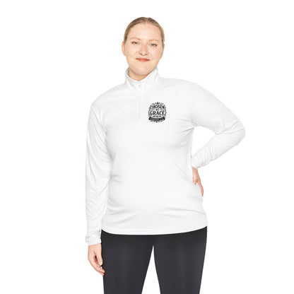 Chosen by Grace Stylish Unisex Quarter-Zip Pullover for Everyday Comfort