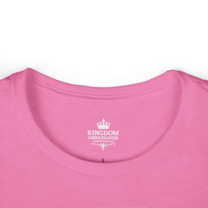 Kingdom Ambassador (White Lettering) Women's Softstyle Tee