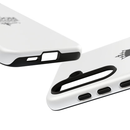 Kingdom Ambassador (Black Lettering) Rugged Phone Case, Inspirational Mobile Cover, Gift for Faith Lovers, Faith-Based Protector - Cross Apparel USA