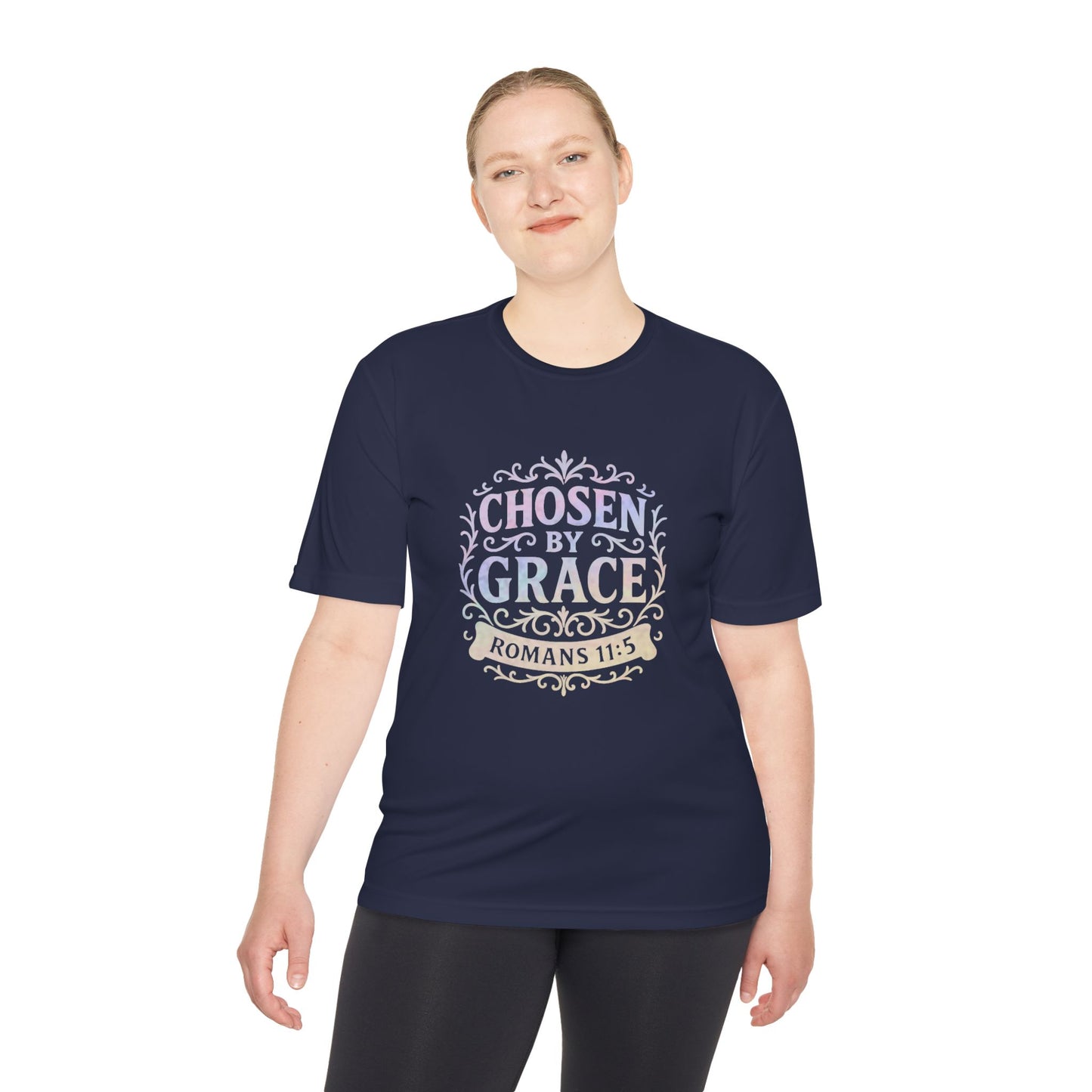Chosen by Grace (Multi-color Limited Edition) Unisex Apparel Clothing Moisture Wicking Tee T-shirt Shirt