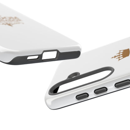 Kingdom Ambassador (Gold Lettering) Rugged Phone Case, Inspirational Mobile Cover, Gift for Faith Lovers, Faith-Based Protector