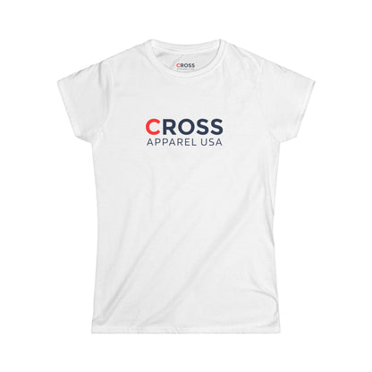 Cross Apparel USA Branded Women's Softstyle Tee