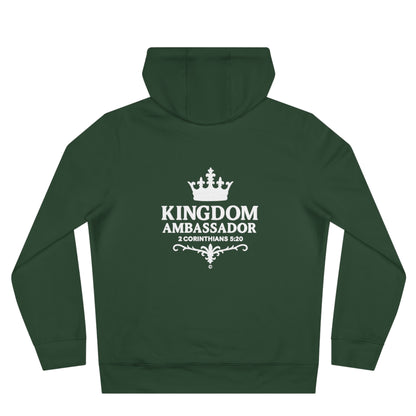 Kingdom Ambassador (Small Design on Front, Large Design on Back) Unisex Apparel Clothing Hoodie Hooded Sweatshirt