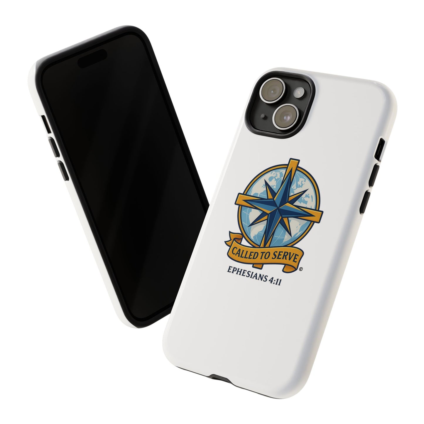 Called to Serve (Full Color), Rugged Phone Case, Inspirational Mobile Cover, Gift for Faith Lovers, Faith-Based Protector