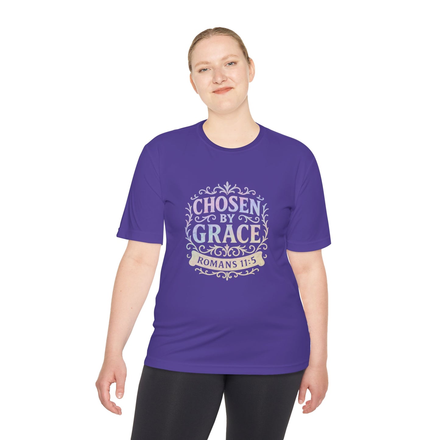 Chosen by Grace (Multi-color Limited Edition) Unisex Apparel Clothing Moisture Wicking Tee T-shirt Shirt