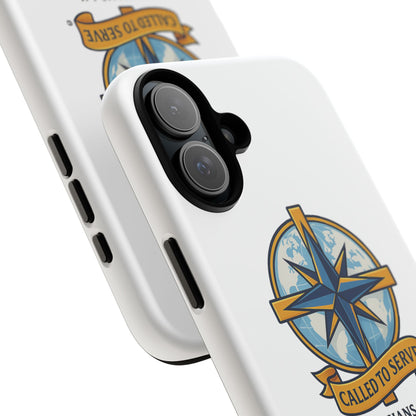 Called to Serve (Full Color), Rugged Phone Case, Inspirational Mobile Cover, Gift for Faith Lovers, Faith-Based Protector
