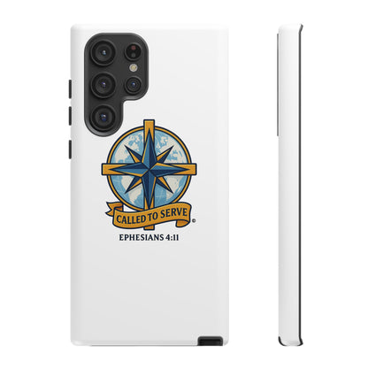 Called to Serve (Full Color), Rugged Phone Case, Inspirational Mobile Cover, Gift for Faith Lovers, Faith-Based Protector