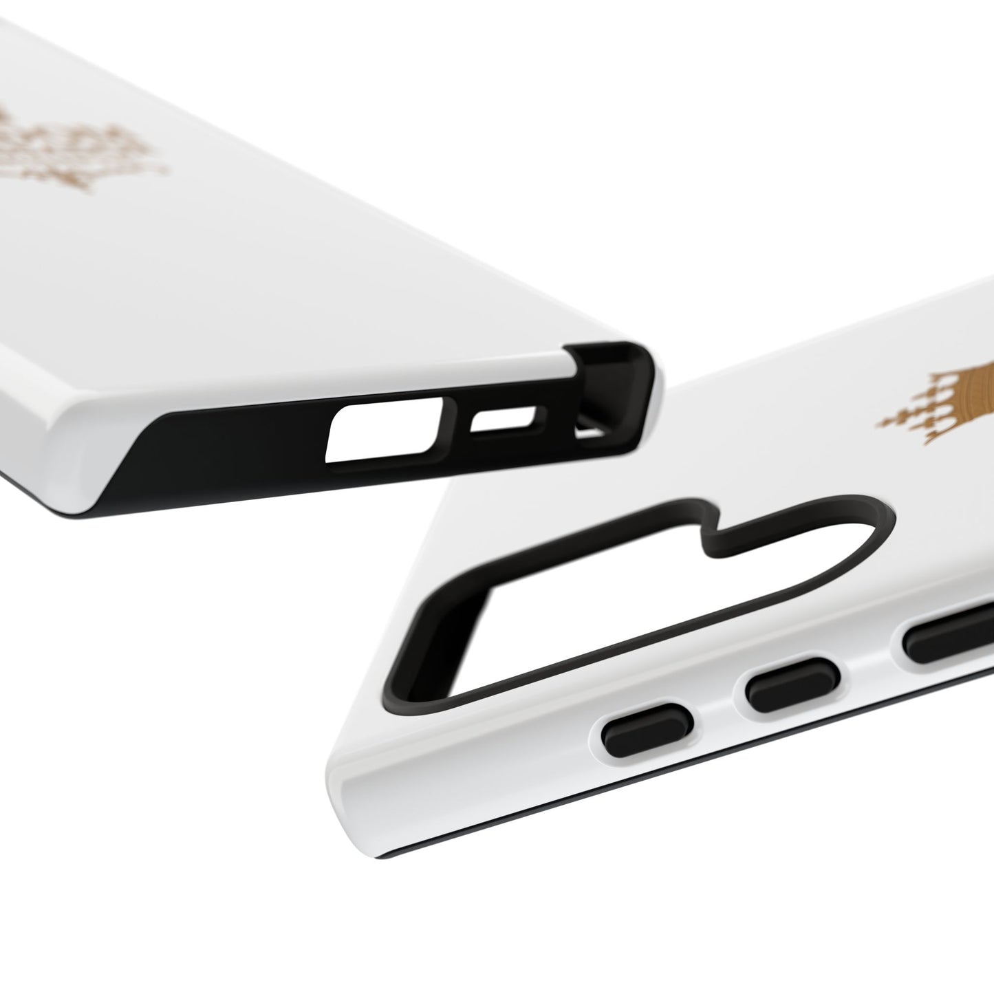 Kingdom Ambassador (Gold Lettering) Rugged Phone Case, Inspirational Mobile Cover, Gift for Faith Lovers, Faith-Based Protector