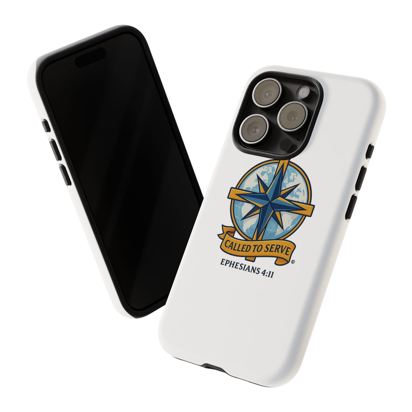 Called to Serve (Full Color), Rugged Phone Case, Inspirational Mobile Cover, Gift for Faith Lovers, Faith-Based Protector
