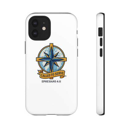 Called to Serve (Full Color), Rugged Phone Case, Inspirational Mobile Cover, Gift for Faith Lovers, Faith-Based Protector