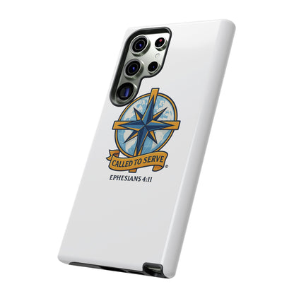 Called to Serve (Full Color), Rugged Phone Case, Inspirational Mobile Cover, Gift for Faith Lovers, Faith-Based Protector