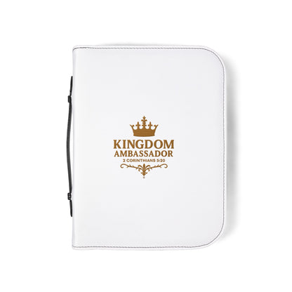 Kingdom Ambassador (Gold Lettering) Inspirational Bible Cover, Gift for Believers, Faith-Based Book Cover