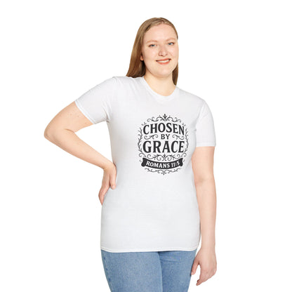 Chosen by Grace Unisex T-Shirt Tee Inspirational Apparel Clothing