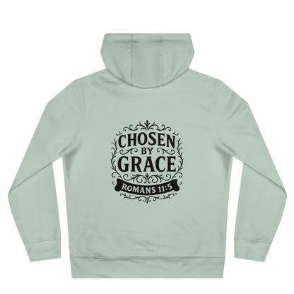 Chosen by Grace (Small Design on front plus Large Design on back) Apparel Clothing Hoodie Hooded Sweatshirt