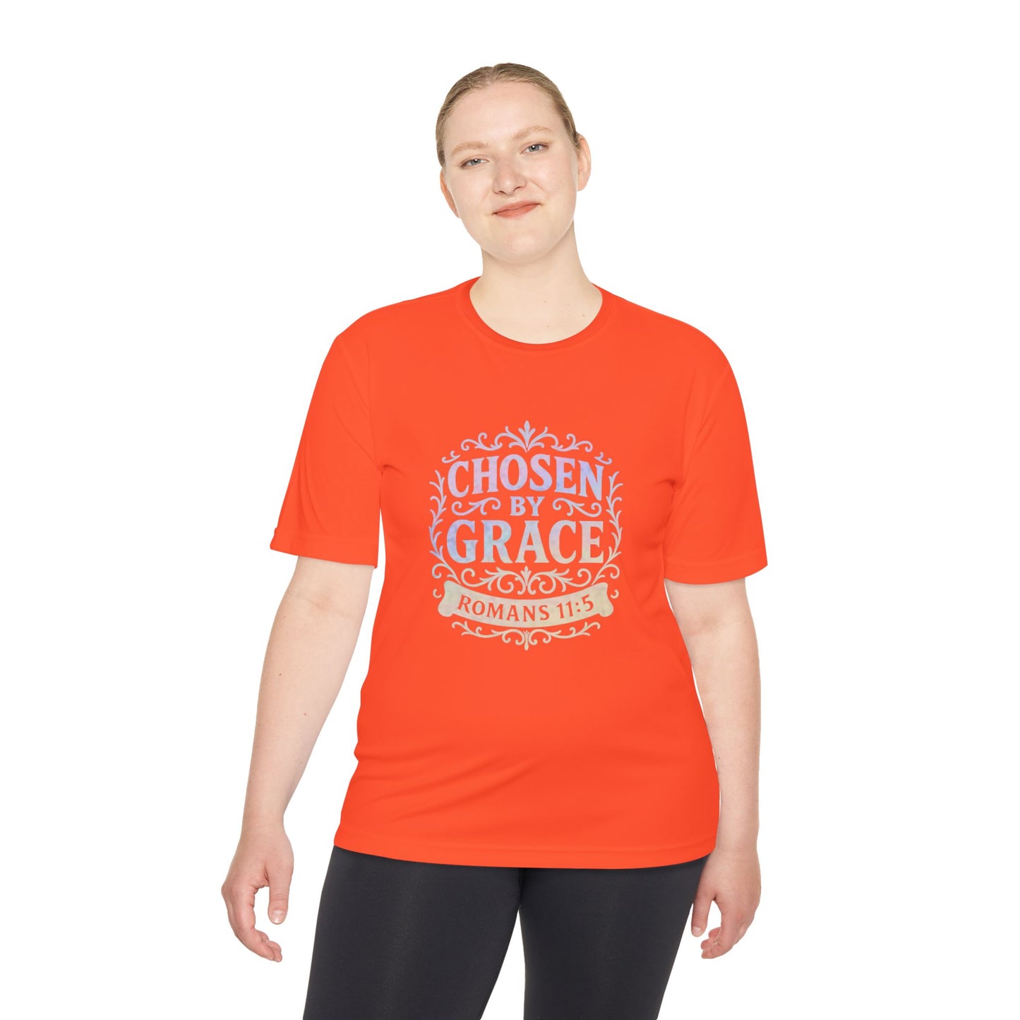 Chosen by Grace (Multi-color Limited Edition) Unisex Apparel Clothing Moisture Wicking Tee T-shirt Shirt