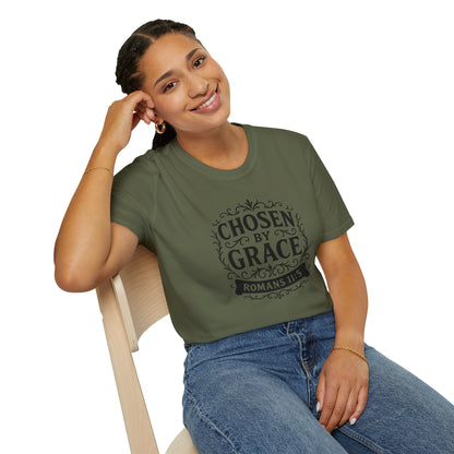 Chosen by Grace Unisex T-Shirt Tee Inspirational Apparel Clothing