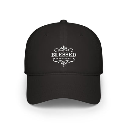 Blessed Low Profile Baseball Cap (White Lettering) - Trendy Casual Hat for All Occasions, Gifts for Sports Lovers, Comfortable Everyday Wear
