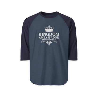 Kingdom Ambassador Raglan Shirt 3/4-Sleeve Baseball Shirt Clothing Apparel