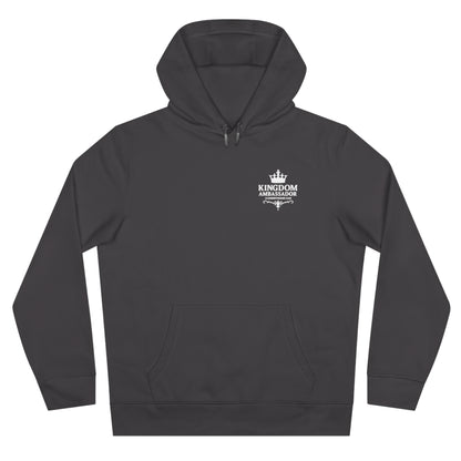 Kingdom Ambassador (Small Design on Front, Large Design on Back) Unisex Apparel Clothing Hoodie Hooded Sweatshirt