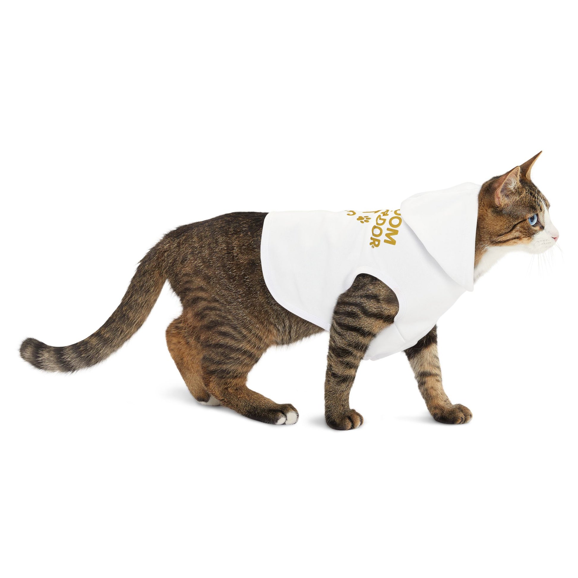 Kingdom Ambassador Pet (Gold Lettering) Hoodie for Stylish Companions | Cute Pet Clothing, Dog Hoodie, Pet Apparel, Stylish Dog Wear, Pet Gifts - Cross Apparel USA