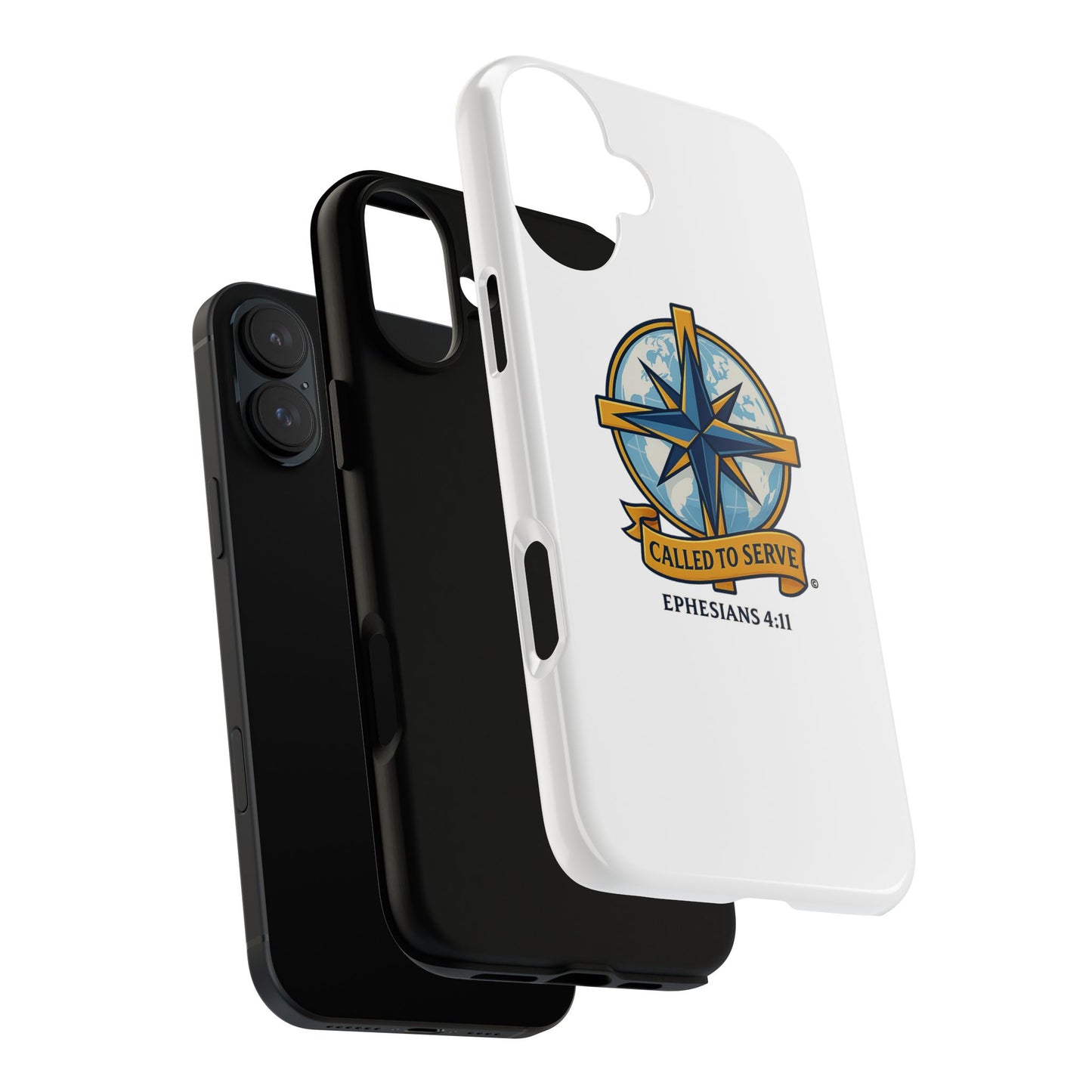 Called to Serve (Full Color), Rugged Phone Case, Inspirational Mobile Cover, Gift for Faith Lovers, Faith-Based Protector