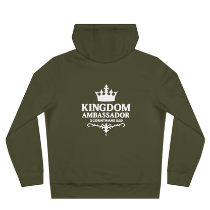 Kingdom Ambassador (Small Design on Front, Large Design on Back) Unisex Apparel Clothing Hoodie Hooded Sweatshirt