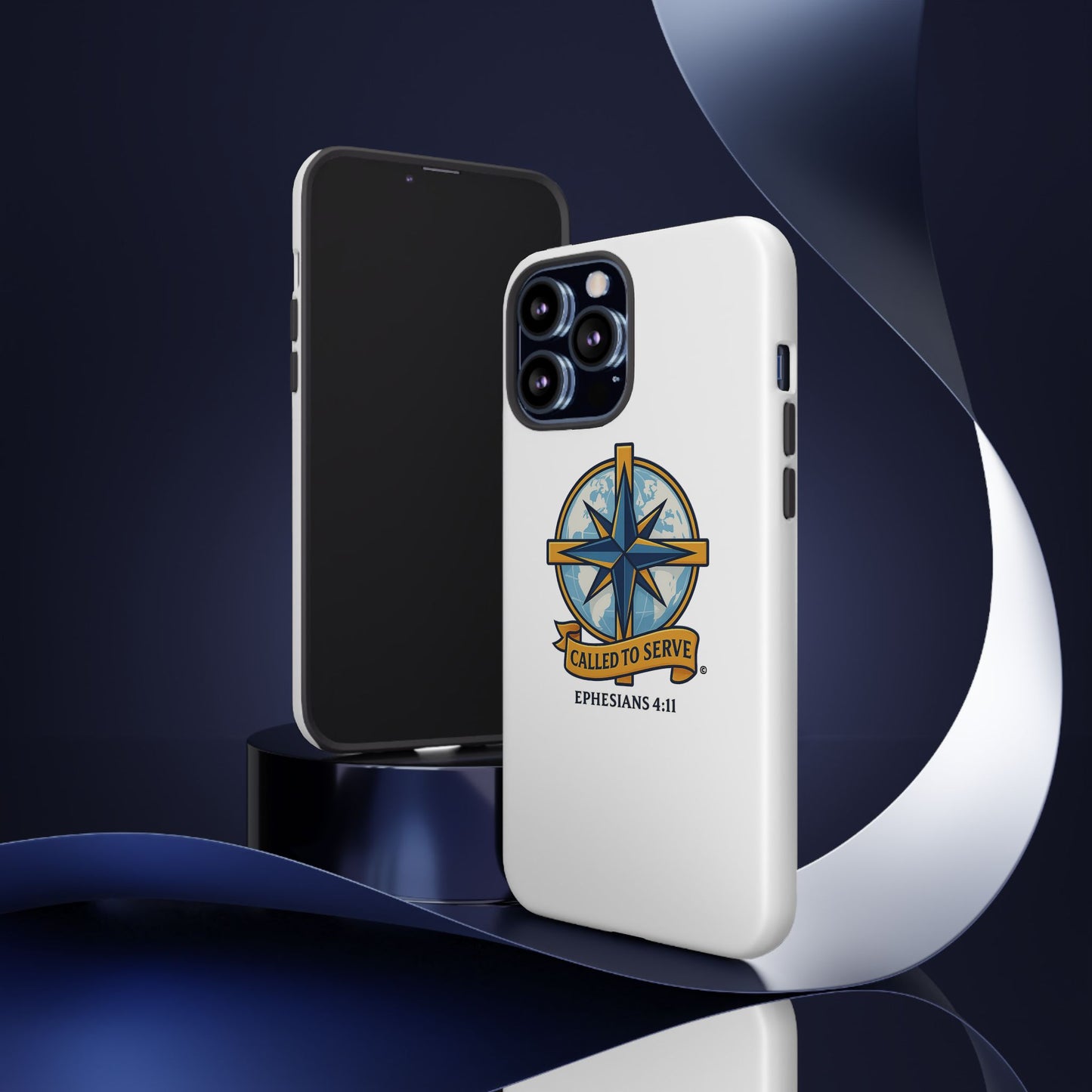 Called to Serve (Full Color), Rugged Phone Case, Inspirational Mobile Cover, Gift for Faith Lovers, Faith-Based Protector