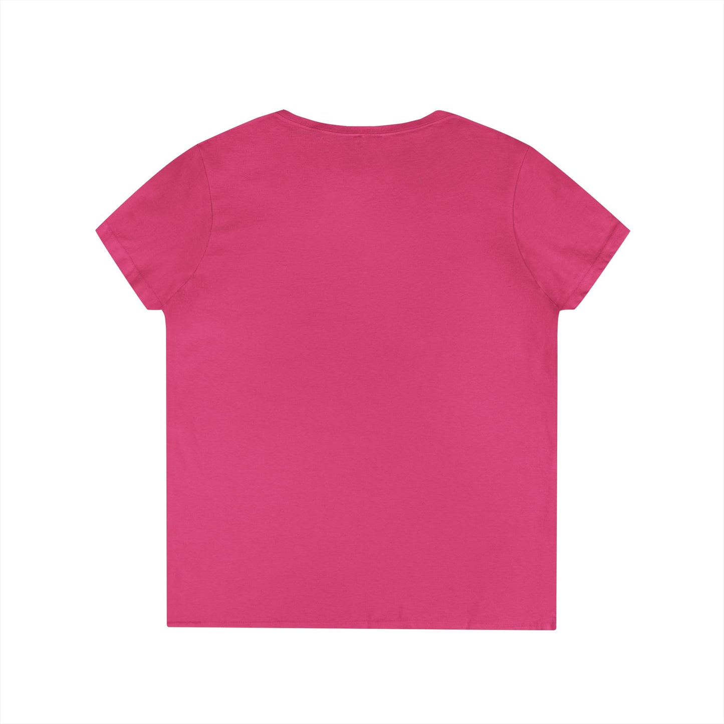 Love (Full Color) Ladies V-Neck T-Shirt, Inspirational Gift, Faith-Based Gift