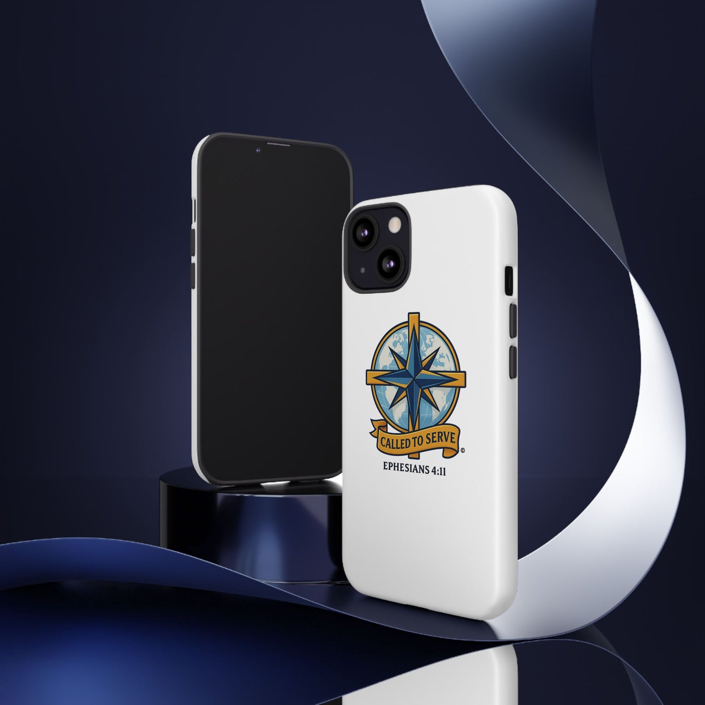 Called to Serve (Full Color), Rugged Phone Case, Inspirational Mobile Cover, Gift for Faith Lovers, Faith-Based Protector