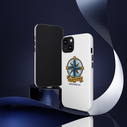 Called to Serve (Full Color), Rugged Phone Case, Inspirational Mobile Cover, Gift for Faith Lovers, Faith-Based Protector
