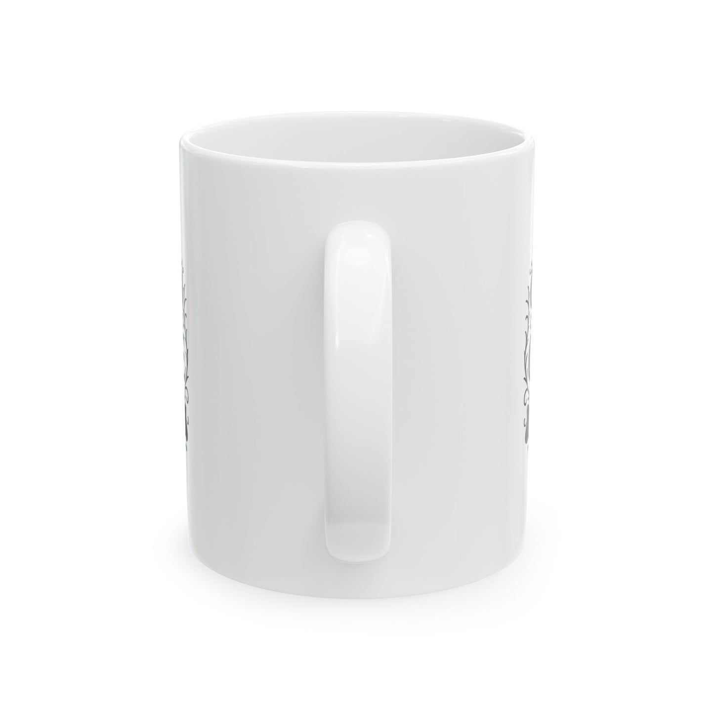 Chosen by Grace (Black Lettering) Ceramic Mug, Inspirational Gift, Coffee Cup for Faith, Gift of Believers, Devotional Drinkware (11oz, 15oz)