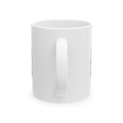 Chosen by Grace (Black Lettering) Ceramic Mug, Inspirational Gift, Coffee Cup for Faith, Gift of Believers, Devotional Drinkware (11oz, 15oz)