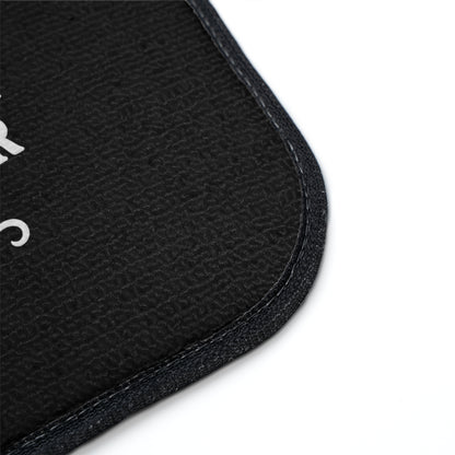 Kingdom Ambassador (White Lettering on Black) Car Floor Mat. 1 piece