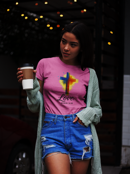 Love (Full Color) Women's Softstyle Tee