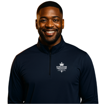 Kingdom Ambassador Stylish Unisex Quarter-Zip Pullover for Everyday Comfort