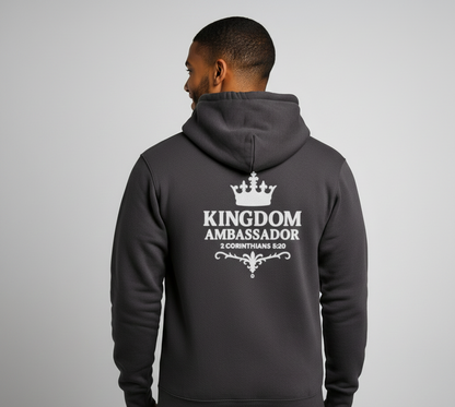 Kingdom Ambassador Zip-Up Hoodie - Cozy Unisex Sweatshirt for Inspirational Style