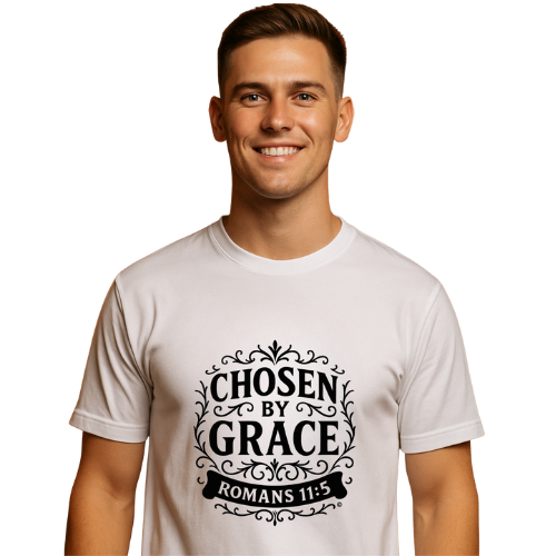 Chosen by Grace Unisex T-Shirt Tee Inspirational Apparel Clothing