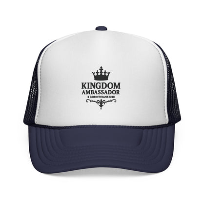 Kingdom Ambassador Trucker Cap for Everyday Style, Faith-based Gift, Inspirational Headwear